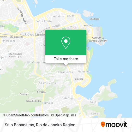Sítio Bananeiras map