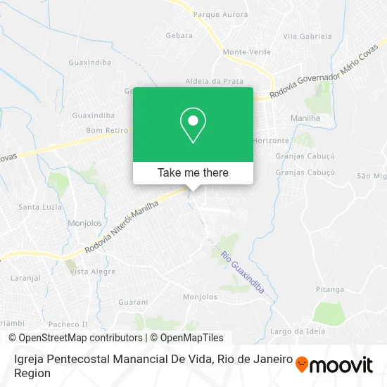 Igreja Pentecostal Manancial De Vida map