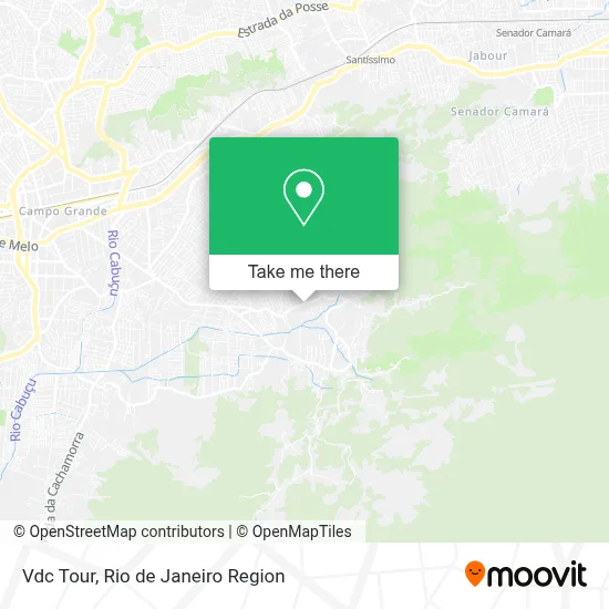 Vdc Tour map