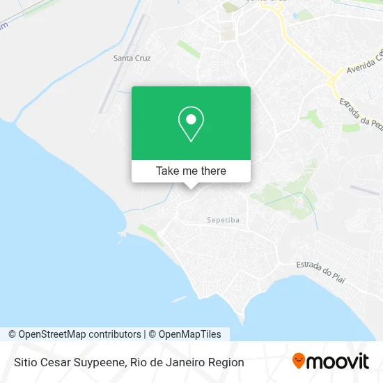 Sitio Cesar Suypeene map