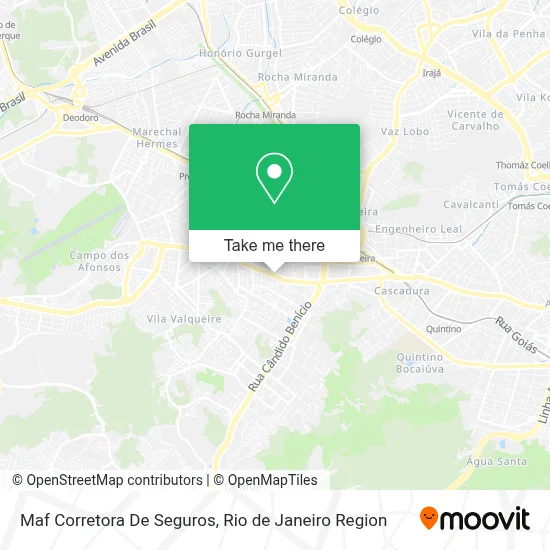 Maf Corretora De Seguros map