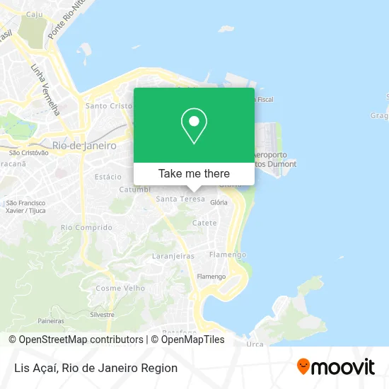 Lis Açaí map