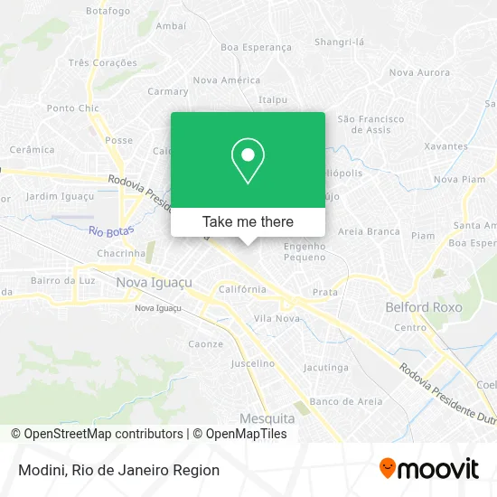 Modini map