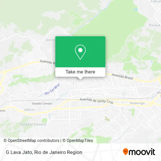 G Lava Jato map