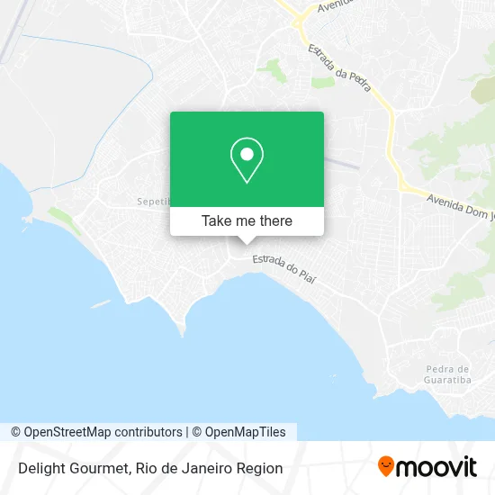 Delight Gourmet map
