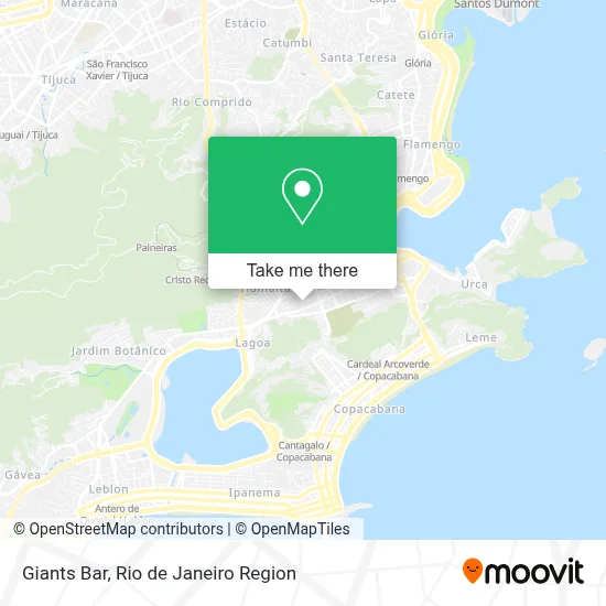 Giants Bar map