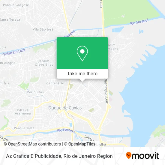 Az Grafica E Publicidade map