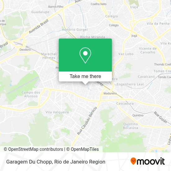 Garagem Du Chopp map