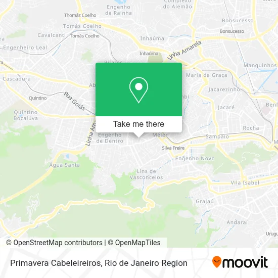 Primavera Cabeleireiros map