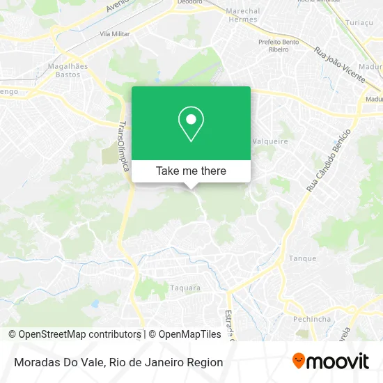 Moradas Do Vale map