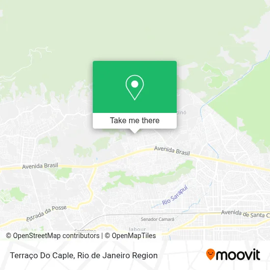 Terraço Do Caple map