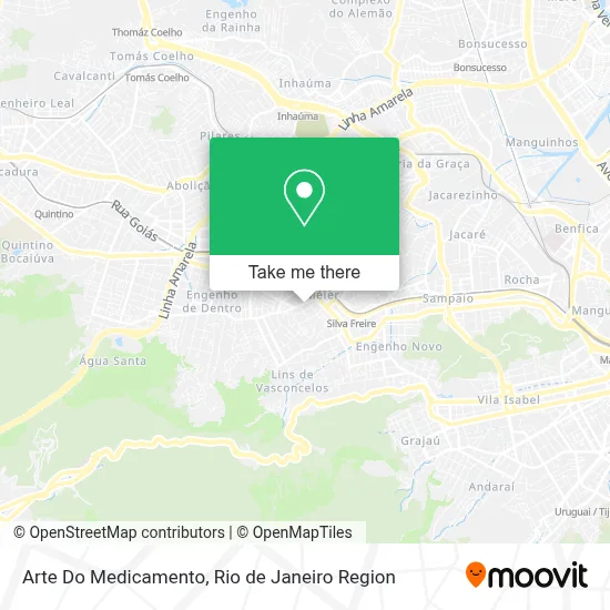 Arte Do Medicamento map