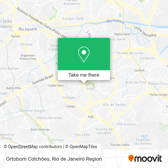 Ortobom Colchões map