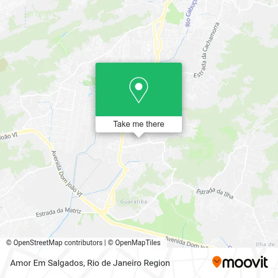 Amor Em Salgados map