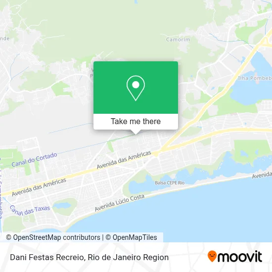 Dani Festas Recreio map