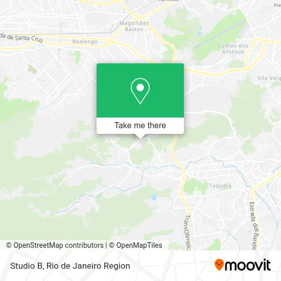Studio B map