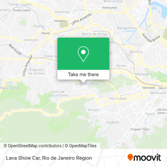 Lava Show Car map