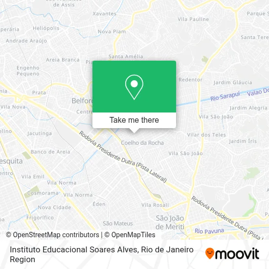 Instituto Educacional Soares Alves map