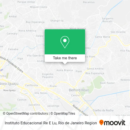 Instituto Educacional Re E Lu map