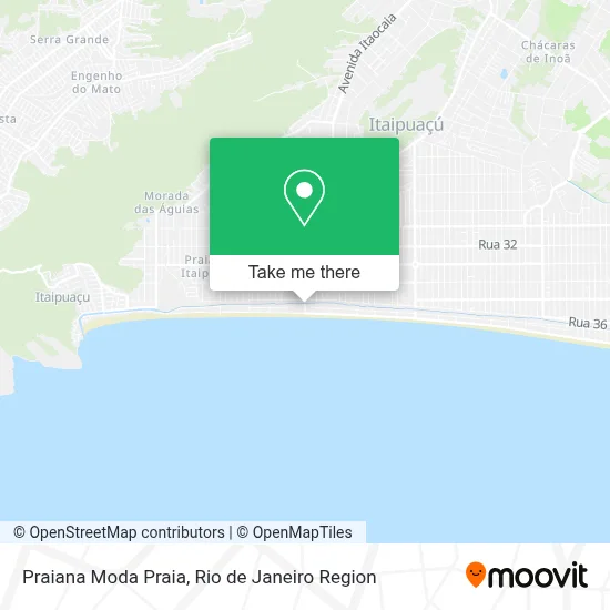Praiana Moda Praia map