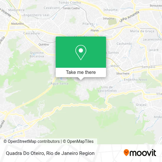 Quadra Do Oteiro map