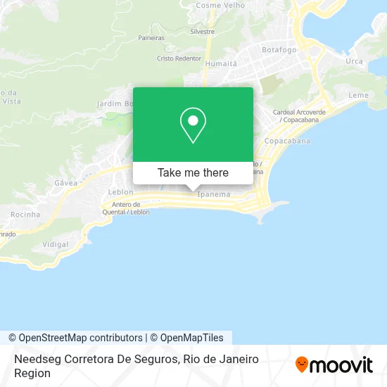 Needseg Corretora De Seguros map