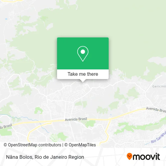 Nãna Bolos map