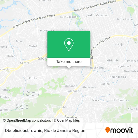 Dbdeliciousbrownie map