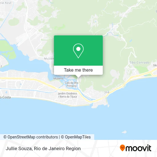 Jullie Souza map