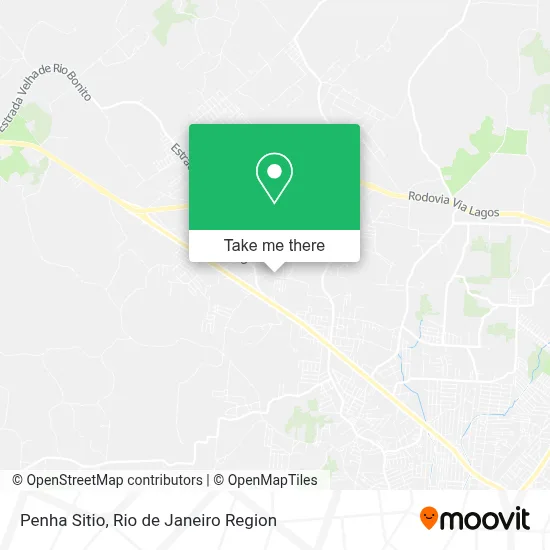 Penha Sitio map