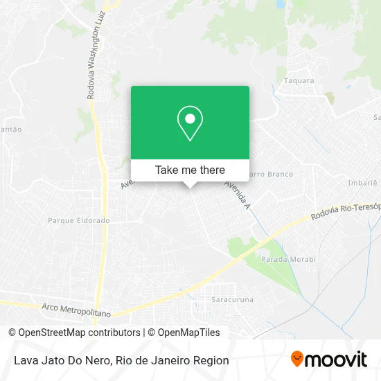 Lava Jato Do Nero map