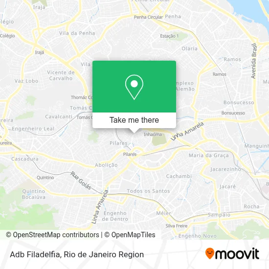 Adb Filadelfia map