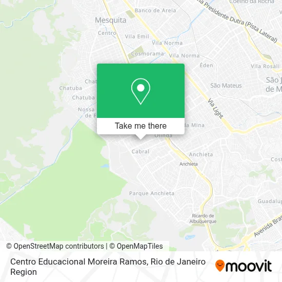 Centro Educacional Moreira Ramos map