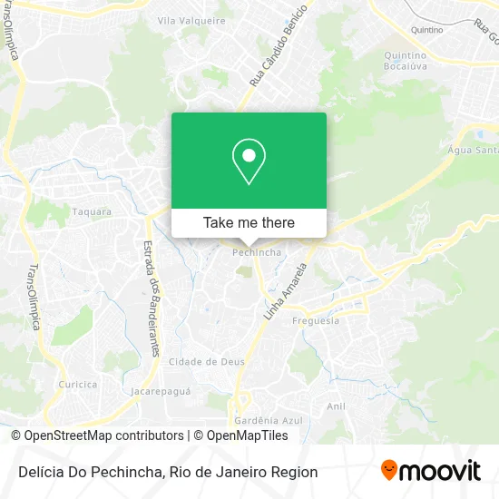 Delícia Do Pechincha map