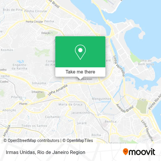 Irmas Unidas map