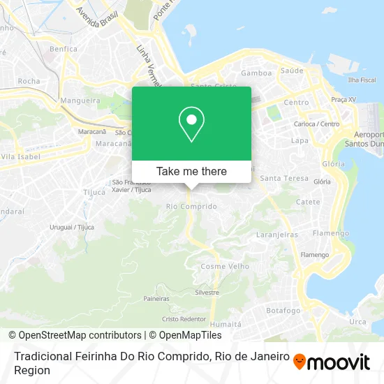 Tradicional Feirinha Do Rio Comprido map