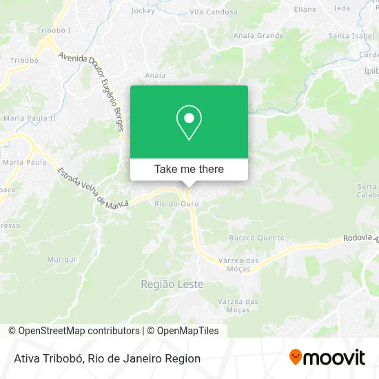 Ativa Tribobó map