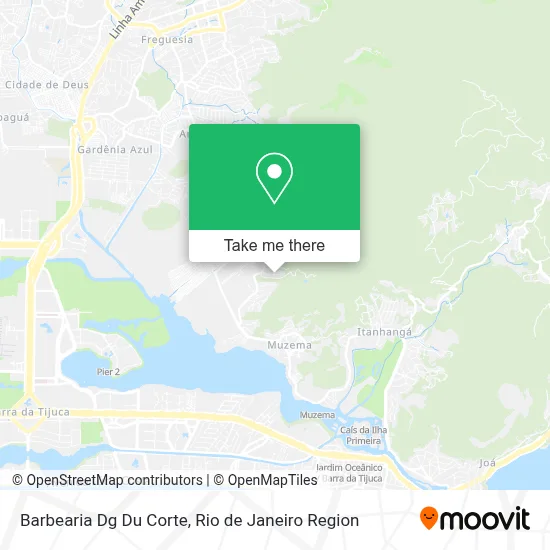 Barbearia Dg Du Corte map
