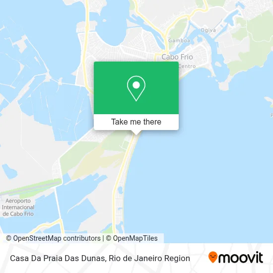 Casa Da Praia Das Dunas map