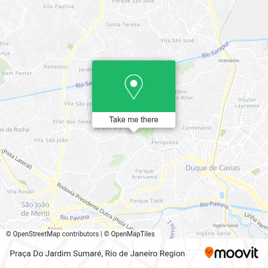 Praça Do Jardim Sumaré map