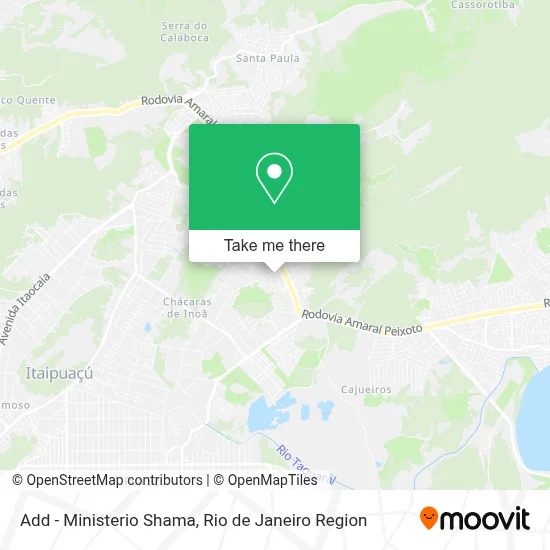 Add - Ministerio Shama map