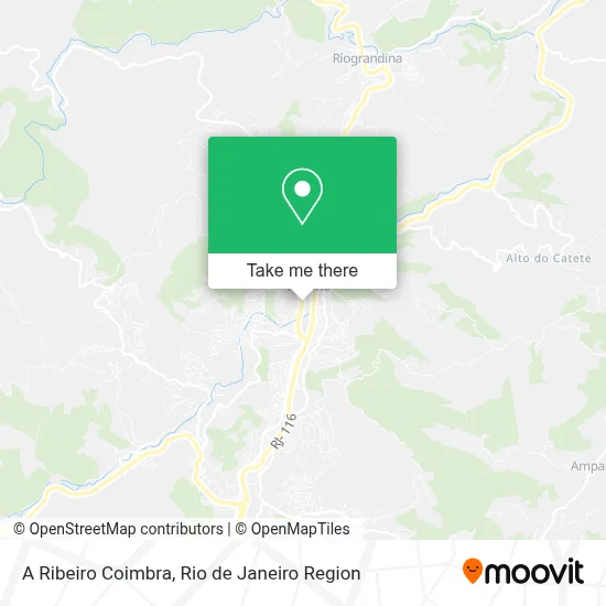 A Ribeiro Coimbra map