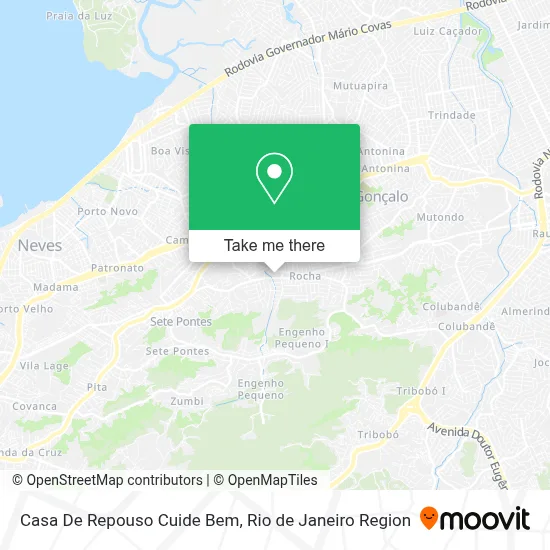 Casa De Repouso Cuide Bem map