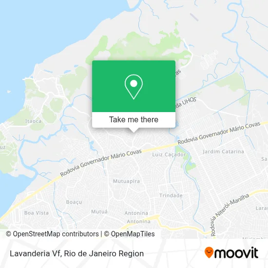 Lavanderia Vf map
