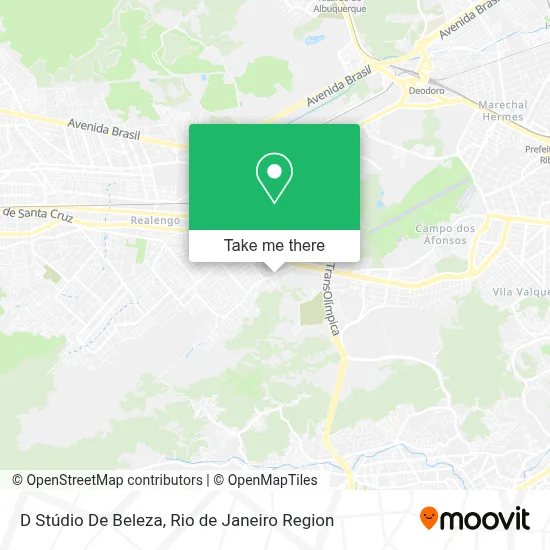 D Stúdio De Beleza map