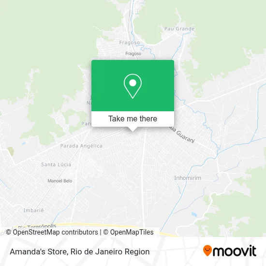 Amanda's Store map