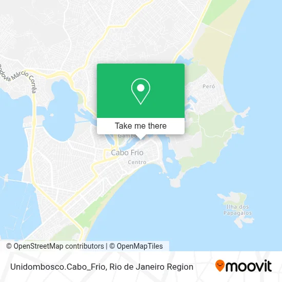 Unidombosco.Cabo_Frio map
