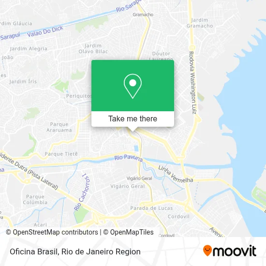 Oficina Brasil map