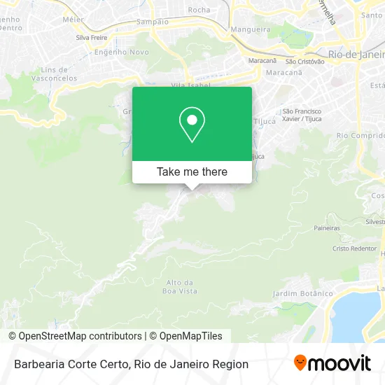 Barbearia Corte Certo map