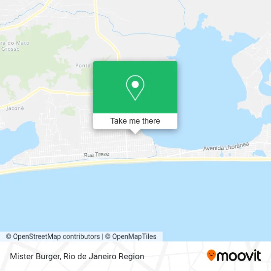 Mister Burger map